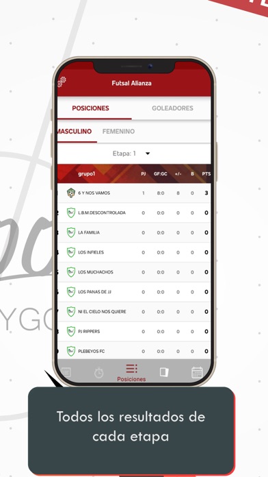 Futsal Alianza Screenshot