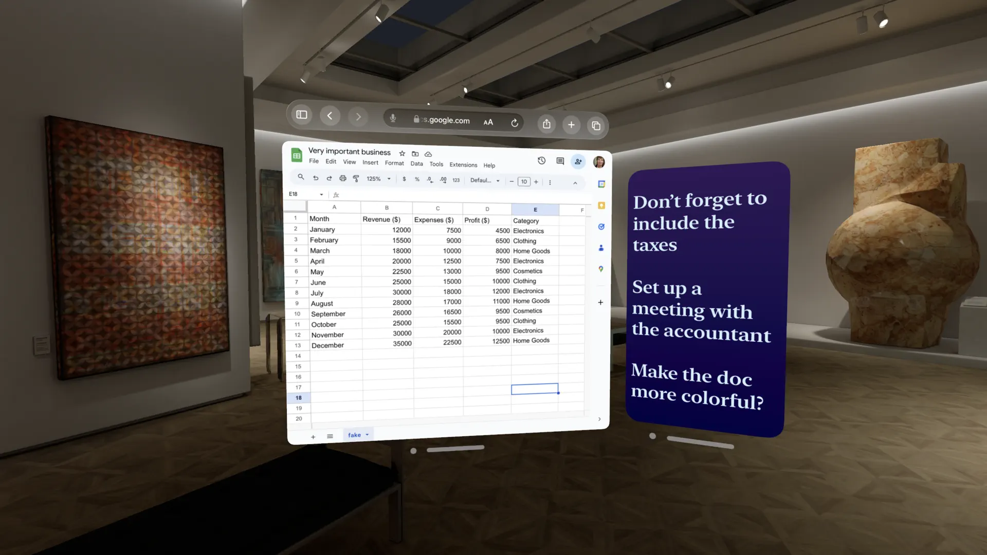 Sticky Widgets screenshot
