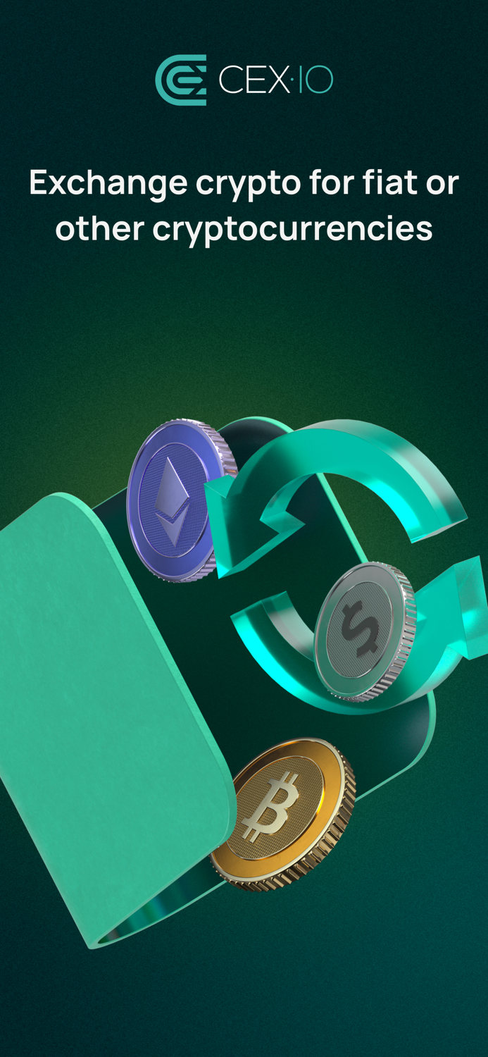 CEX.IO App - Crypto Wallet