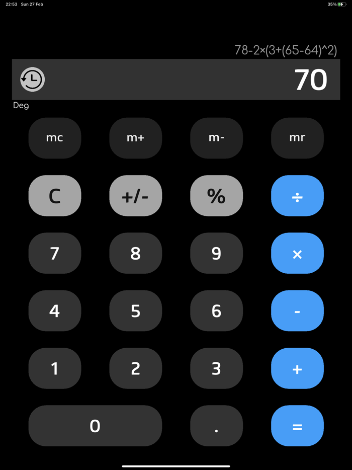 Calculator Pro 100