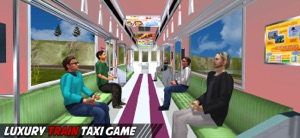 Hilly Train Taxi Adventure screenshot #2 for iPhone