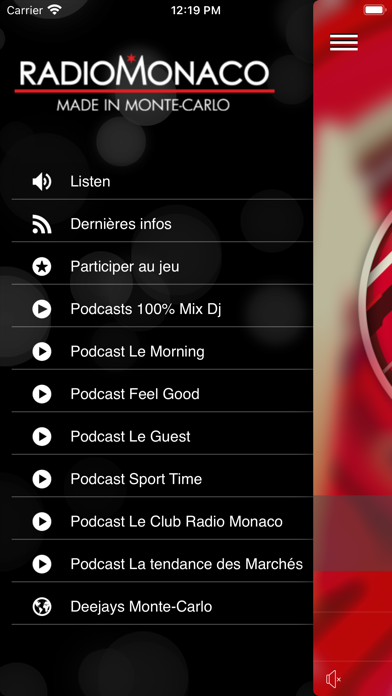 Radio Monaco Screenshot