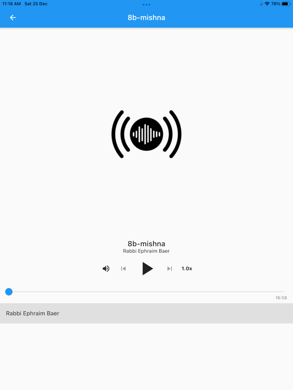 Toras Dovid iPad screenshot 6 - Education app