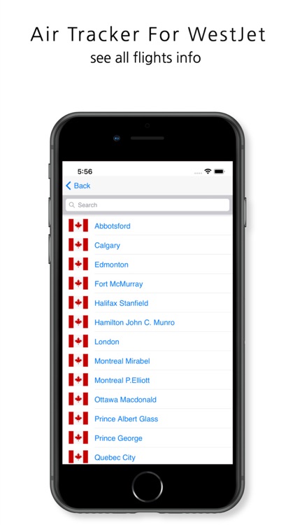 WJA : Tracker for WestJet