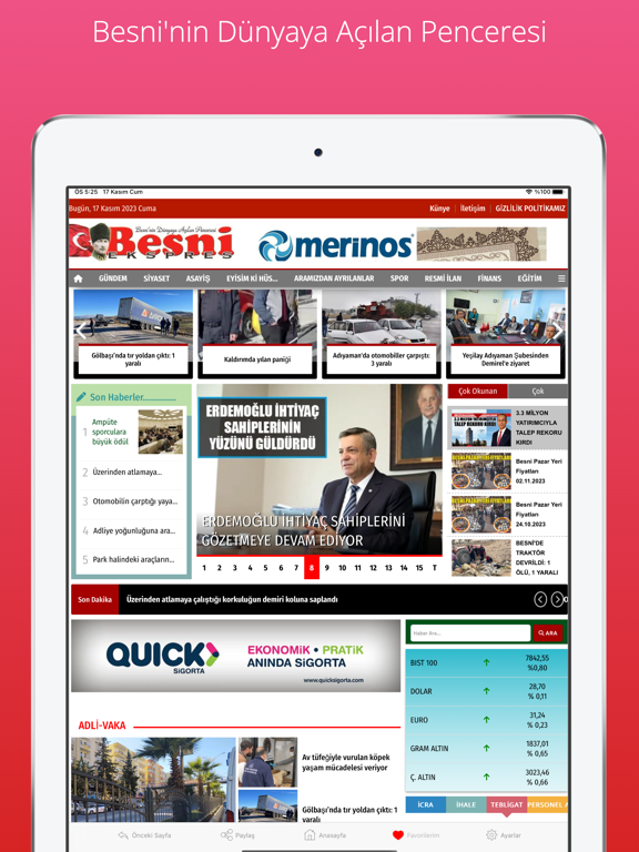 Screenshot #6 pour Besni Ekspres Gazetesi