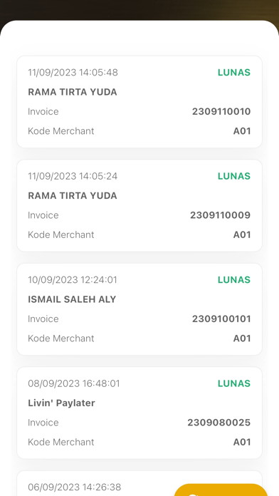 Qris Merchant Bank Bengkulu Screenshot