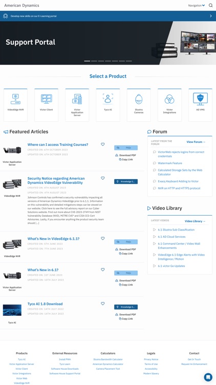 American Dynamics Portal