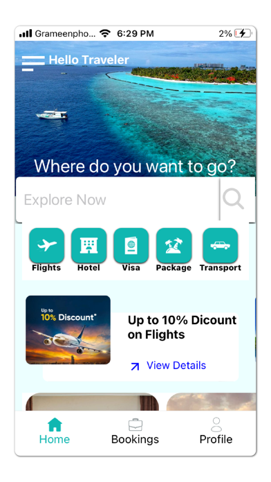 Navigator Tourism Screenshot
