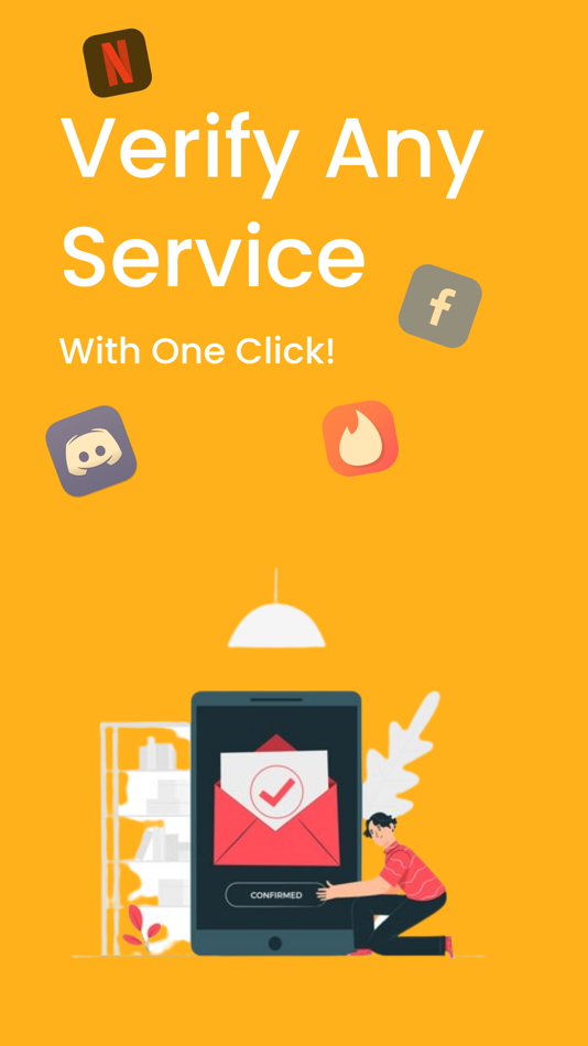 #1. MailVerified: Temporary Email (iOS) Podle: TECHOOK, LLC