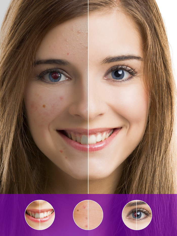 Visage airbrush photo maker