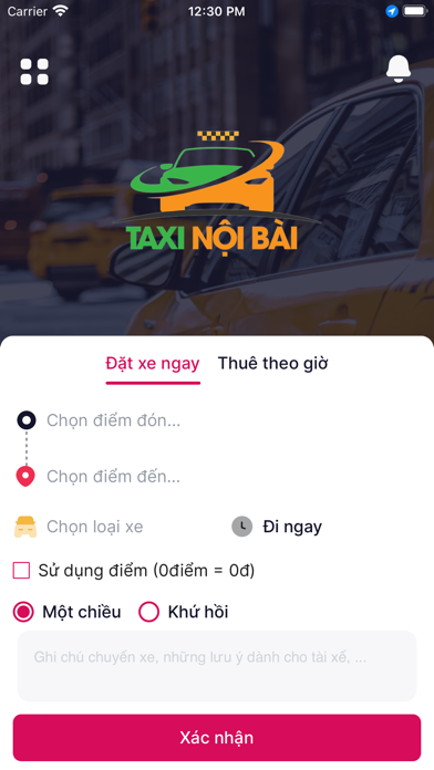 Taxi Nội Bài - Đặt xe nhanh Screenshot