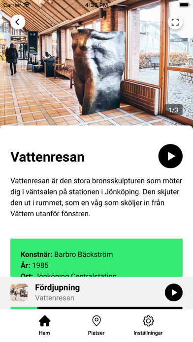 Statens konstråd - Audioguide Screenshot