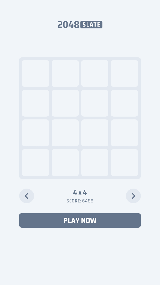 #1. 2048: Slate Edition (iOS) 由: Tin Tran