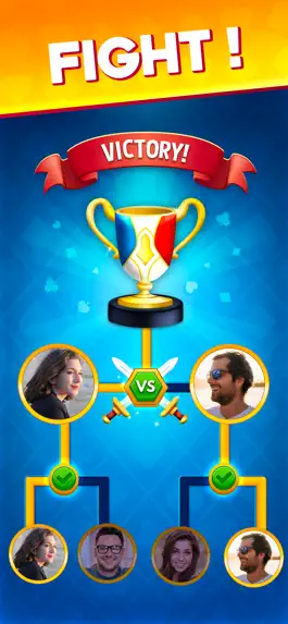 Game screenshot Belote et Coinche : le Défi hack