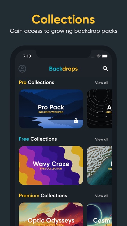 Backdrops - Wallpapers screenshot-5