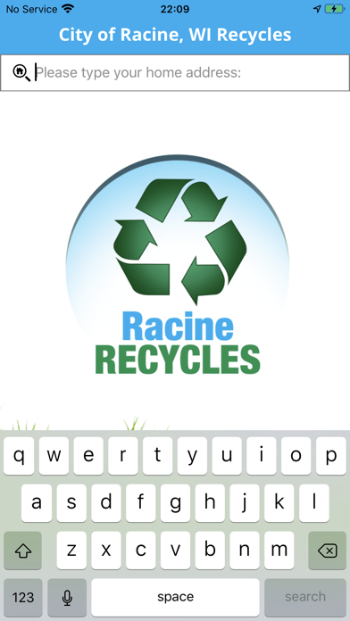 City of Racine, WI Recycles Screenshot