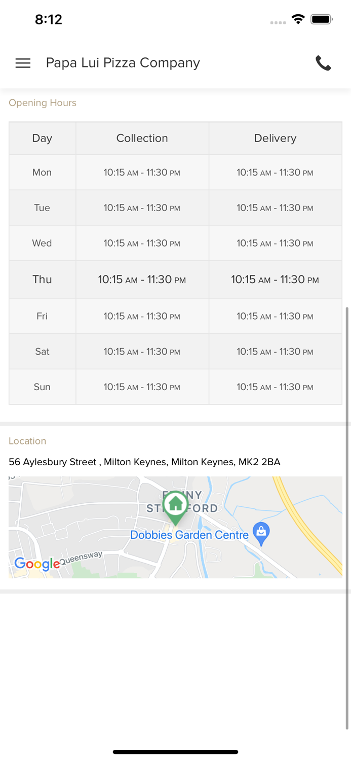 Papa Lui Pizza Company