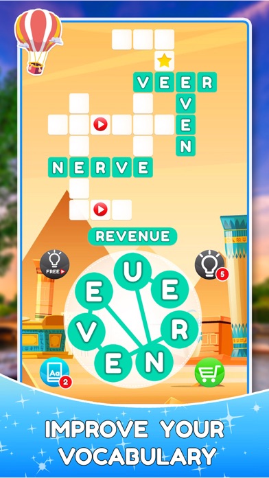 Word Travels: Crossword Puzzle Screenshot