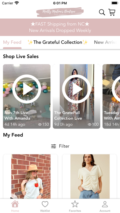 Molly Malone's Boutique Screenshot