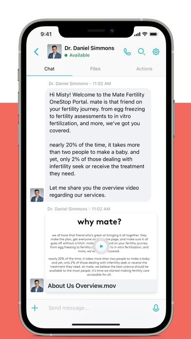 Mate Fertility Screenshot