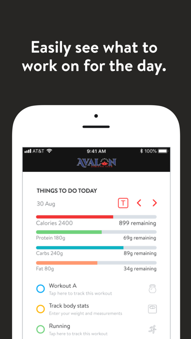 Avalon Athletic Club Screenshot