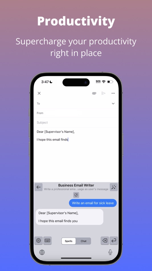 #2. WizBoard - AI Keyboard & Chat (iOS) 由: Pengchong Wang