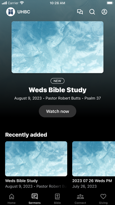 Union Hall Baptist Church Screenshot