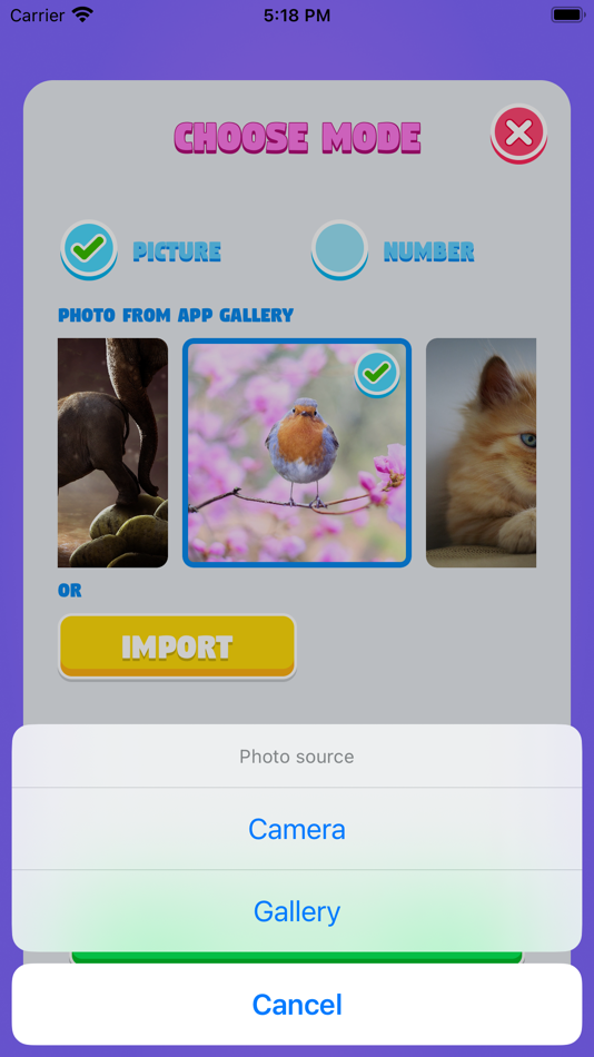 #4. Slide Puzzle - Photo & Number (iOS) 由: Tien Dat Nguyen