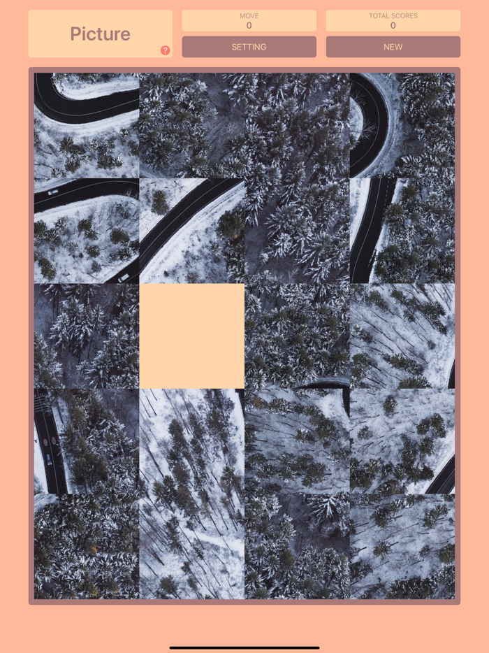 UDLR Sliding puzzles