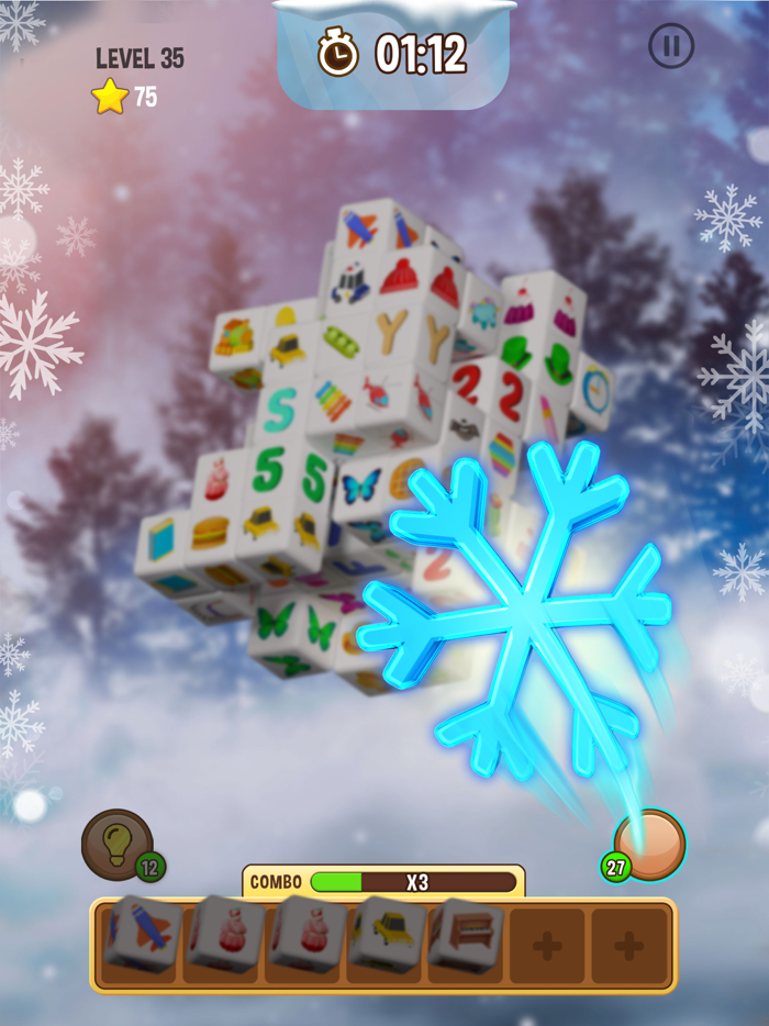 Cube Match Triple - 3D Puzzle