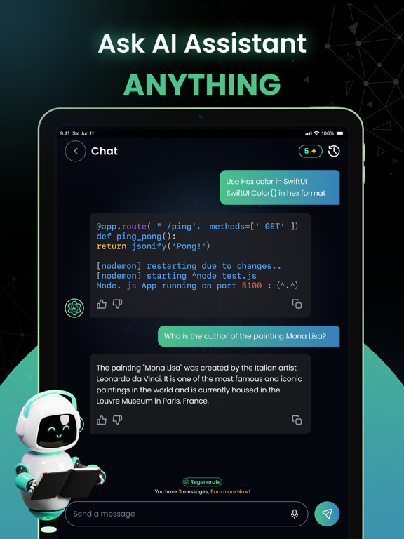 ChatAI - AI Chatbot Assistantのおすすめ画像3