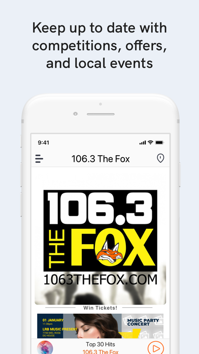 106.3 - The Fox Screenshot