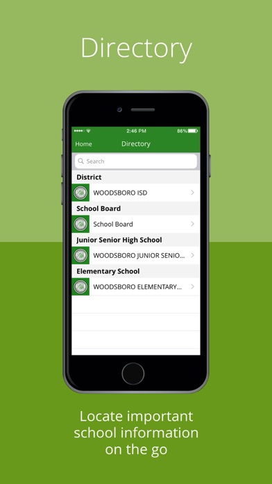 Woodsboro ISD Screenshot