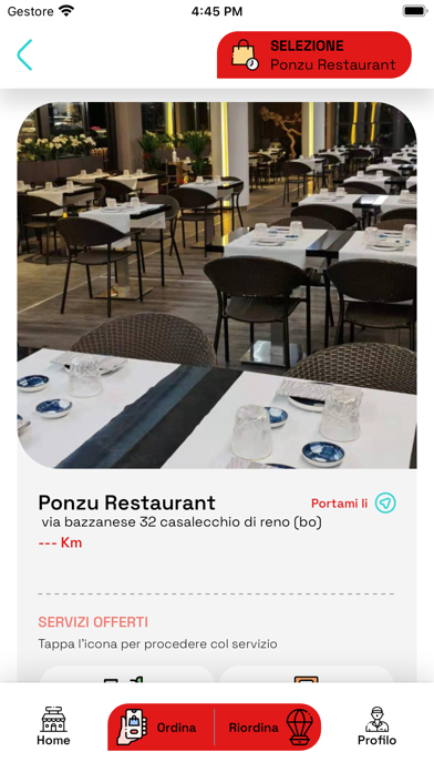 Ponzu Restaurant Screenshot