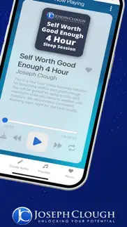 hypnosis with joseph clough iphone screenshot 3