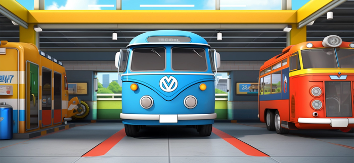 Bus Driving Little Bus Games