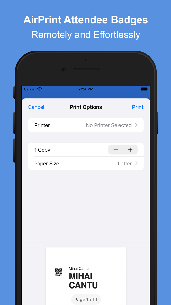 Blackthorn  Mobile Check In