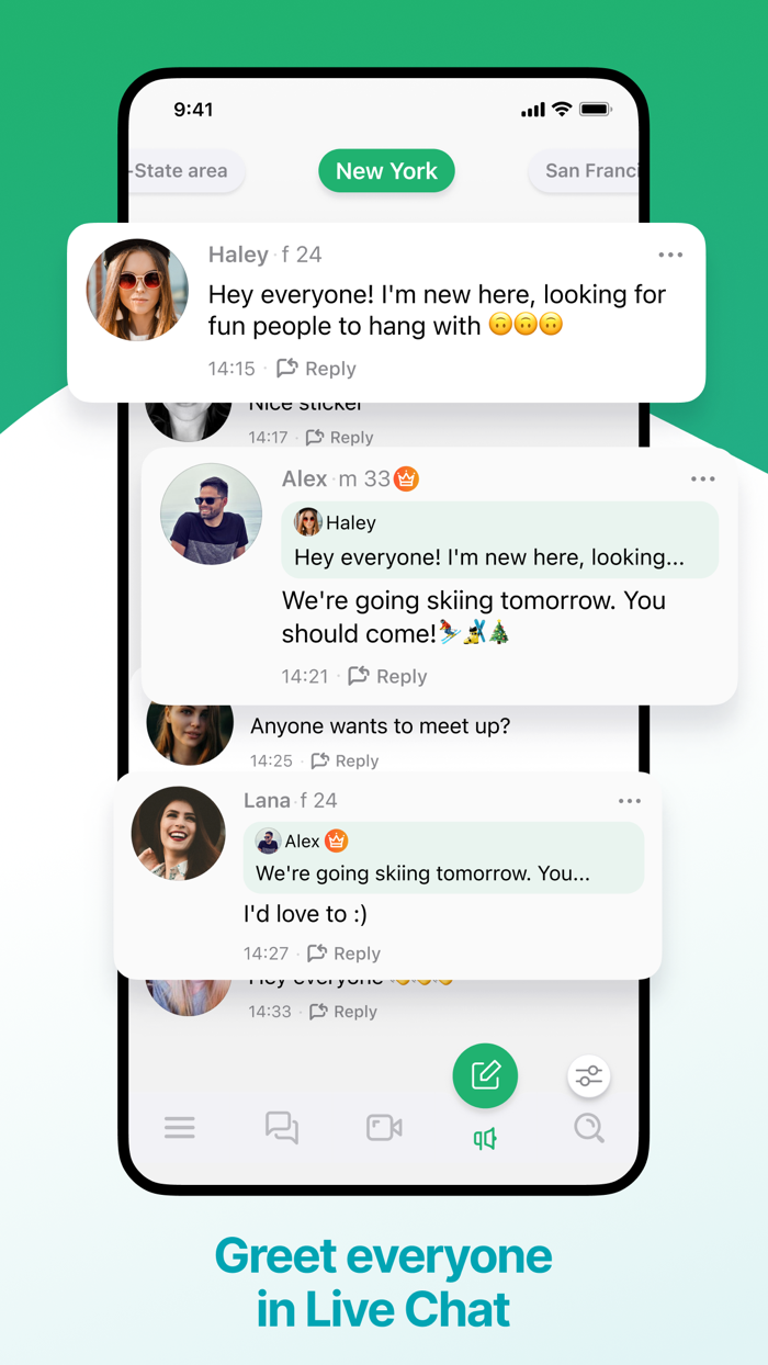 Frim meet new people