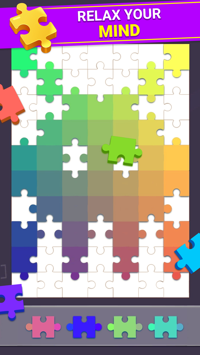 Color Jigsaw Puzzle Color Game