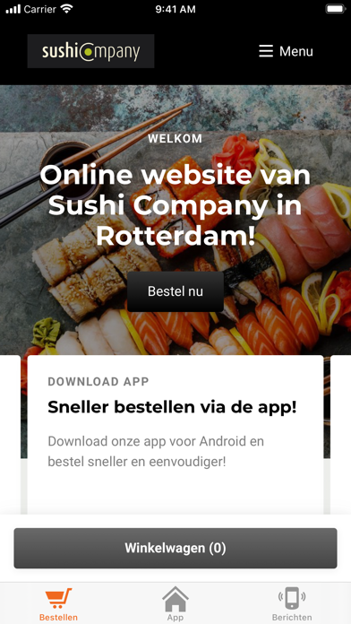 Sushi Company Screenshot