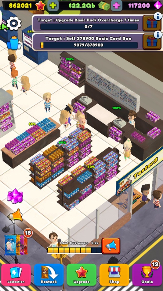 #4. TCG Card Shop Tycoon Simulator (iOS) โดย: Sia Ding Shen