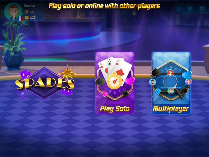 Spades card game online