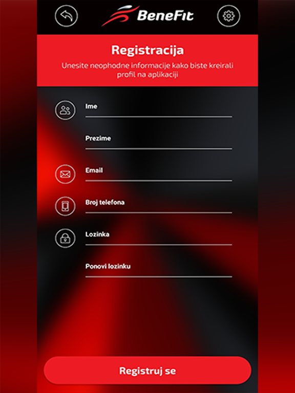 App screenshot
