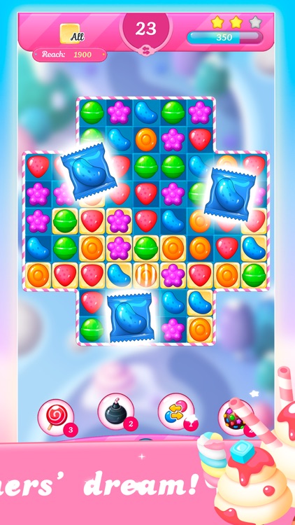 Candy Match 3: Sweet Lands screenshot-4