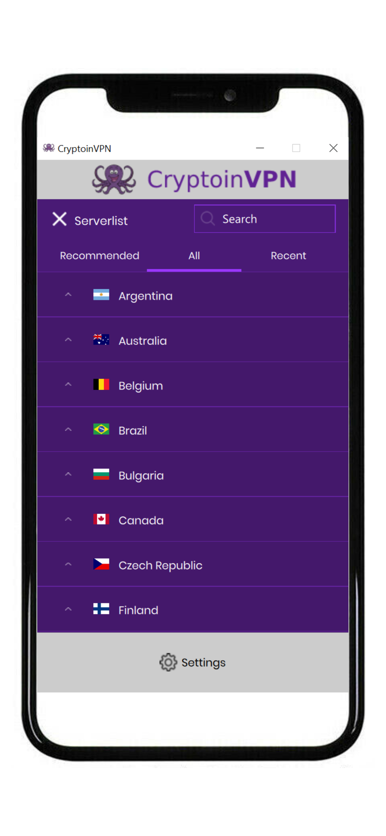 CryptoinVPN - Secure & Private
