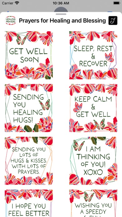 Prayers for Healing & Blessing Screenshot