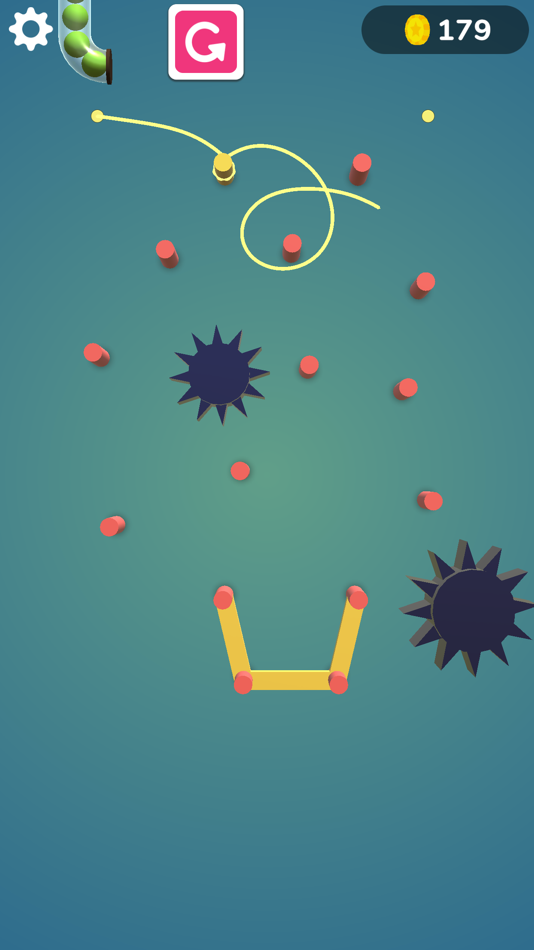 #5. Blah Blah Pillars 3D (iOS) 由: Volodymyr Delinskyi