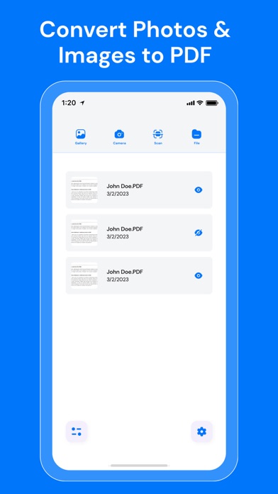 Photo To PDF Scanner Converter Screenshot