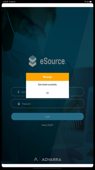 eSource Data Capture Live Screenshot
