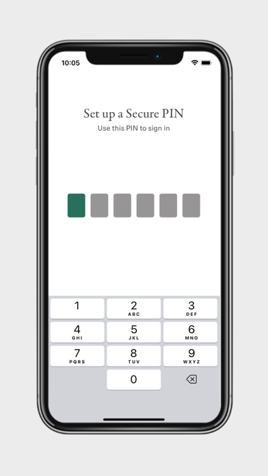 First Republic Corporate Token Screenshot